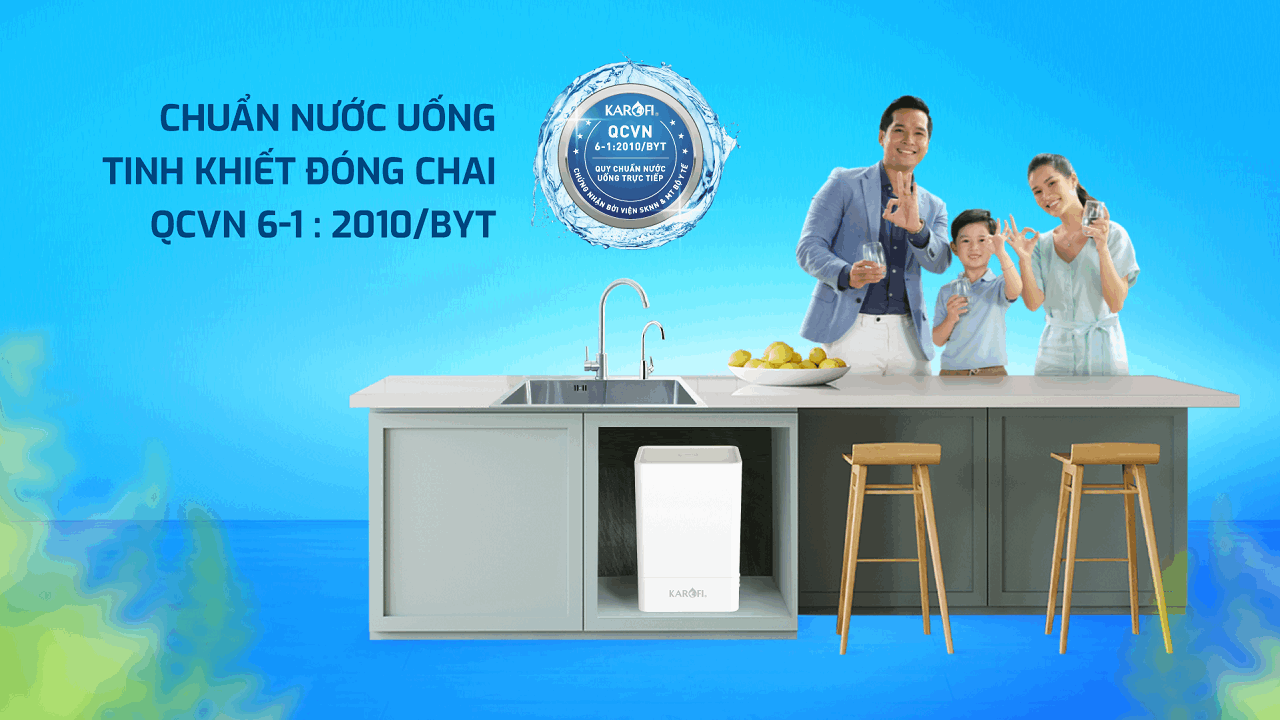 Máy lọc nước Karofi KAQ-U65